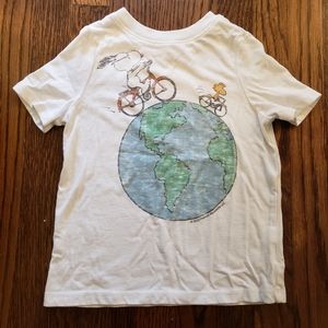 Snoopy white toddler shirt 3T
